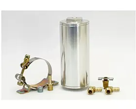 Canton Racing Billet Aluminum Overflow Catch Tank Raw Aluminum