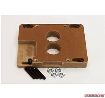 Canton Racing Phenolic Holley 2BBL/Holley 4BBL Adapter 1-Inch - 85-060