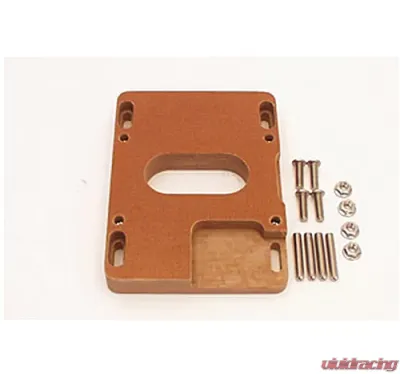 Canton Racing Phenolic Holley 2BBL/4BBL Adap Open 1inch - 85-060S