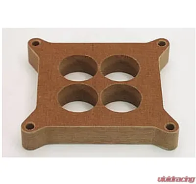 Canton Racing Phenolic 4150/4160 Holley Carb Spacer 4 Hole 1-Inch - 85-150