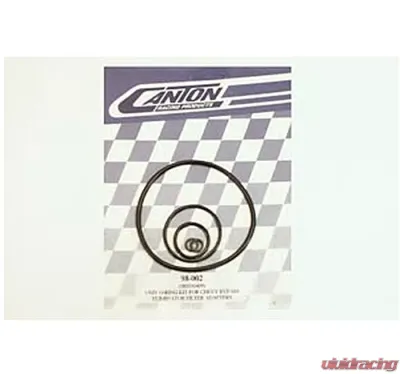 Canton Racing Universal O-Ring Kit for Chevy Bypass Elim Filter Adapter - 98-002