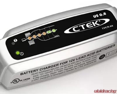 CTEK US 0.8 Battery Charger - 56-865