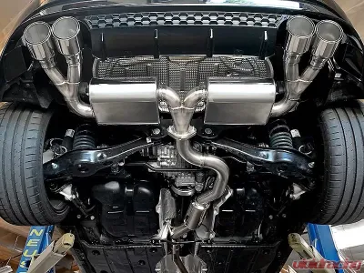 Neuspeed Stainless Steel Catback Exhaust System Volkswagen Golf R (MK7.5) - 30.10.42