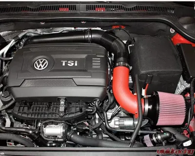 Neuspeed Black Wrinkle P-Flo Air Intake Kit with Oiled Filter Volkswagen Beetle 2.0L TSI 13-14 - 65.10.48