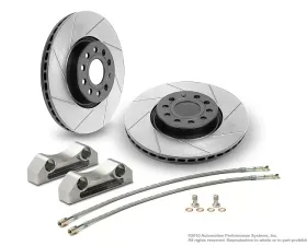 Neuspeed Cross Slotted Brake Rotor 312mm Volkswagen 1999-2005