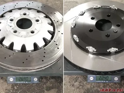 Neuspeed Full Floating Brake Rotor Front 2-Piece - 370mm Audi RS3 2017+ - 9943LR