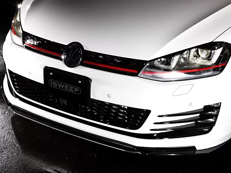 Neuspeed ISweep Front Lip Splitter Volkswagen GTI (MK7) 2014+ - IS.G7.FSPF