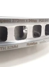 Neuspeed Brake Rotor Front Pair 370mm Audi TTRS 8S | 8S.5 2016-2019                                     - 9942LR - Image 2