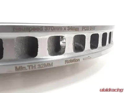 Neuspeed Brake Rotor Front Pair 370mm Audi TTRS 8S | 8S.5 2016-2019 - 9942LR