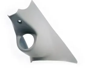 Bully Dog Gray A Pillar Gauge Pod Mount RAM 1500-5500 With Leather Dash 2013-2018