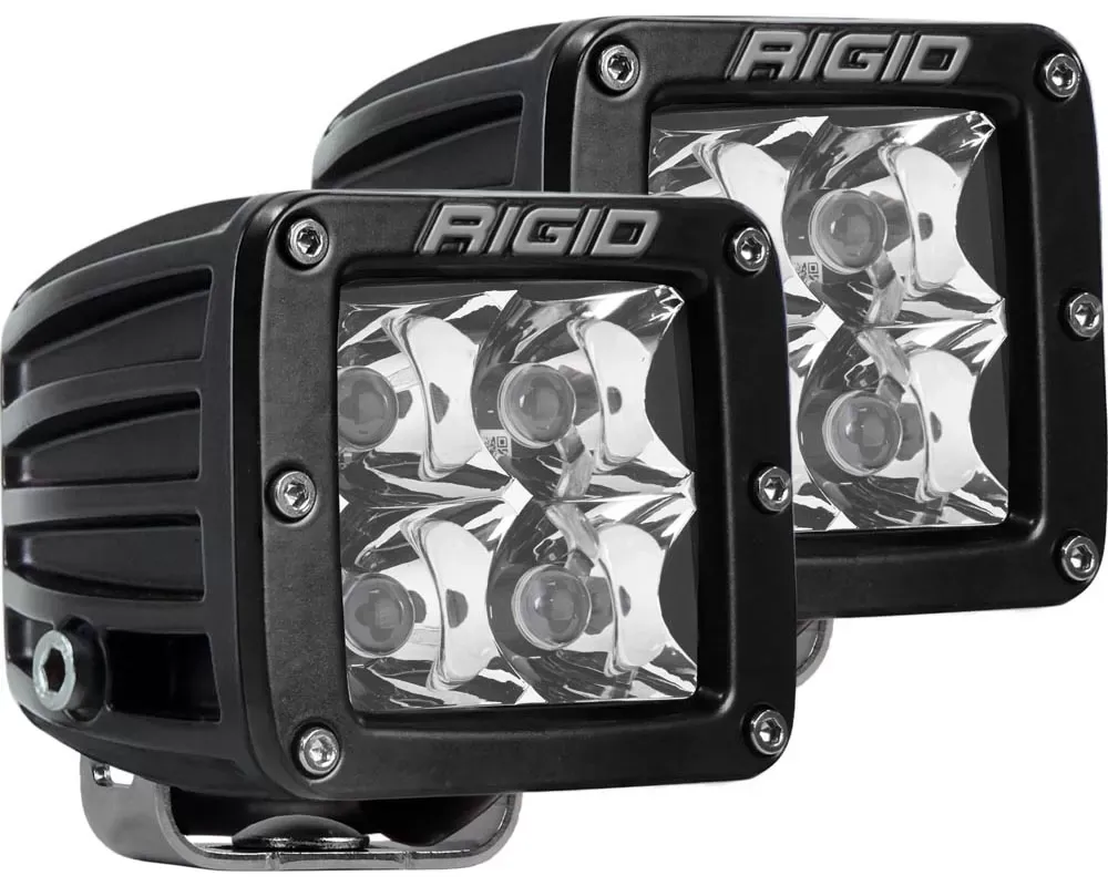 RIGID Industries Spot Surface Mount Black Pair D-Series Pro - 202213