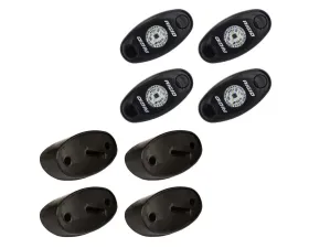 RIGID Industries Rock Light Kit Blue Set of 4 Lights A-Series