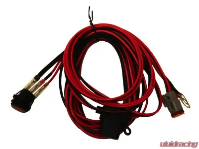 RIGID Industries RIGID Wire Harness, Fits 4-6 Inch E-Series, 6-10Inch SR-Series, Single Unit Pods - 40194