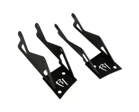 RIGID Industries Dual D-Series Pro A-Pillar Mount D-Series Pro Jeep Wrangler JK 2007-2017