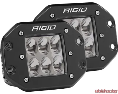RIGID Industries Driving Flush Mount Pair D-Series Pro - 512313