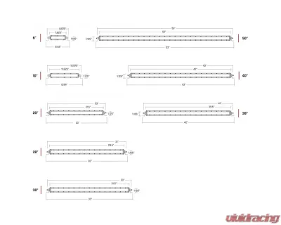Rigid Industries SR-Series PRO LED Light Spot/Driving Combo 30" Black Housing - 931314