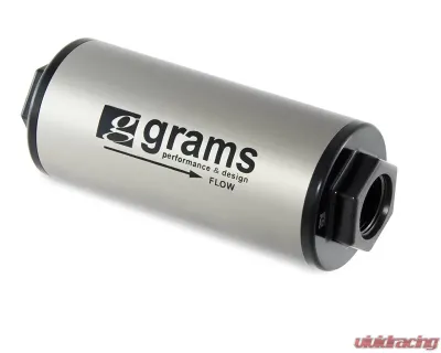 Grams 100 Micron Fuel Filter with AN -8 Fittings - G60-99-0108
