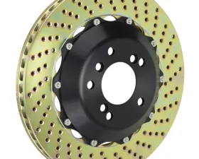 Brembo 2-Piece Discs Front 355x32 2-Piece Drilled Rotors Dodge Viper SRT-10 2003-2006