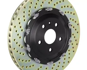 Brembo 2-Piece Discs Front 380x34 2-Piece Drilled Rotors Audi R8 | Lamborghini Gallardo