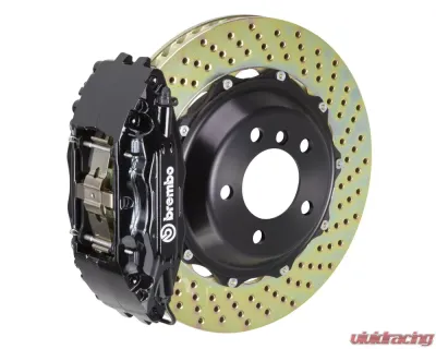 Brembo GT Front Big Brake Kit 332x32 2-Piece 4-Piston Drilled Rotors - 121.7005A1