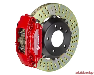 Brembo GT Front Big Brake Kit 320x28 2-Piece 4-Piston Drilled Rotors - 1C1.6001A2