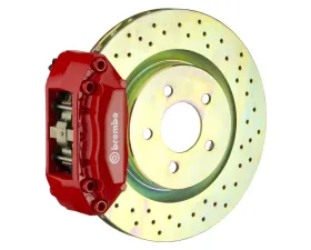 Brembo Drilled Front GT Big Brake Kit
