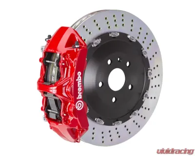 Brembo GT Front Big Brake Kit 405x34 2-Piece 6-Piston Drilled Rotors - 1N1.9504A2