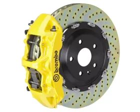 Brembo Drilled Front GT Big Brake Kit for Audi S4/S5 (B9) 2018-2025, 6-Piston, Yellow