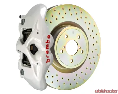 Brembo GT Front Big Brake Kit 326x30 1-Piece 4-Piston Drilled Rotors - 1S4.6001A6