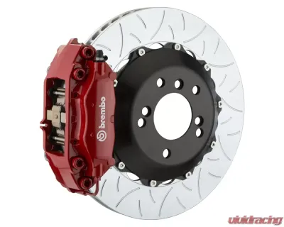 Brembo GT Type-3 Rear Big Brake Kit 345mm for Toyota Supra 1993-1998, Red, 4-Piston - 2C3.8012A2