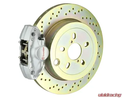 Brembo GT Rear Big Brake Kit 316x20 1-Piece 2-Piston Drilled Rotors - 2E4.5002A3