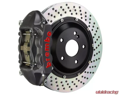 Brembo Drilled Rear GT-S Big Brake Kit Nissan 350Z 2003-2008 - 2P1.8023AS