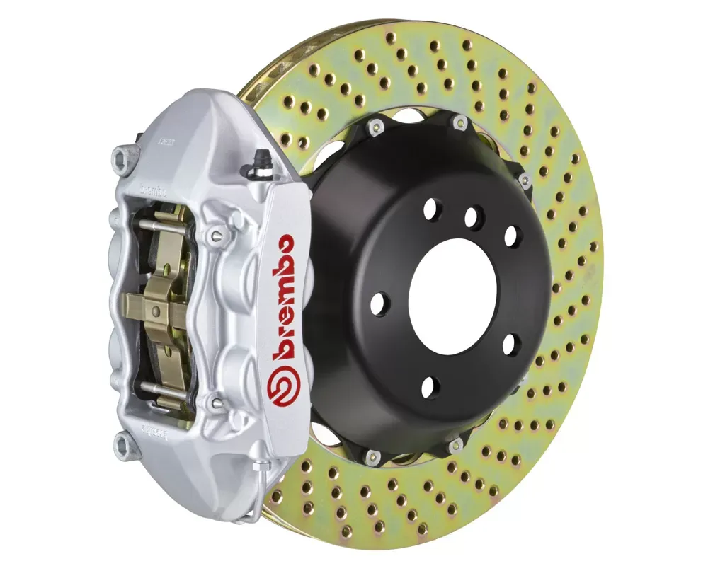 Brembo Brakes - Brembo Drilled Rear GT Big Brake Kit Nissan