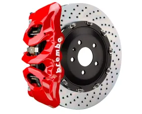 Brembo Drilled Front GT Big Brake Kit 6-Piston Red for Audi RS3 Sportback 2015-2020