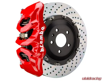 Brembo GT Front Big Brake Kit 380x34 2-Piece 6-Piston Drilled Rotors - 1T1.9020A2