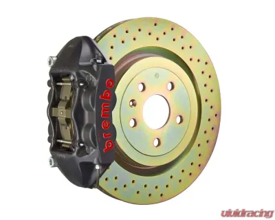 Brembo Drilled Rear GT-S Big Brake Kit Chevrolet Camaro V6 2010-2015 - 2P4.8001AS