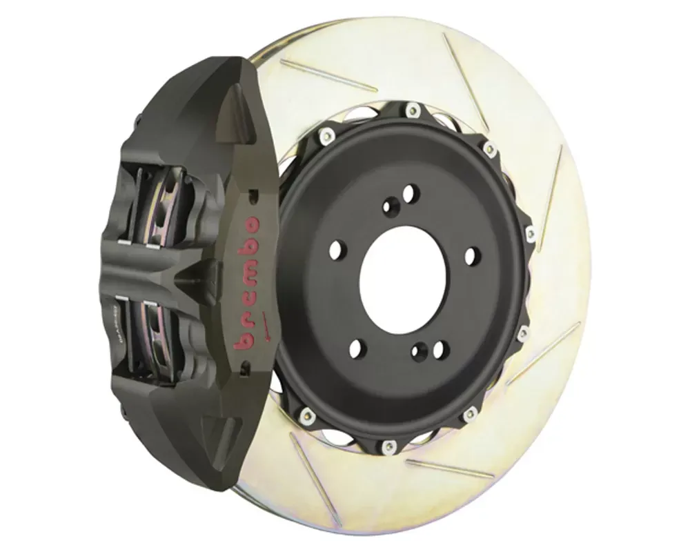 Brembo 345x282-Piece 4-Piston Iron Slotted Rotors - 3K2.8003A