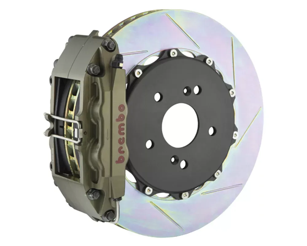 Brembo 328x282-Piece 4-Piston Iron Slotted Rotors - 4K2.6005A