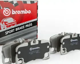 Brembo Race Technologies TS20 Modified 18mm Rear Brake Pads Brembo Monobloc Caliper N | J