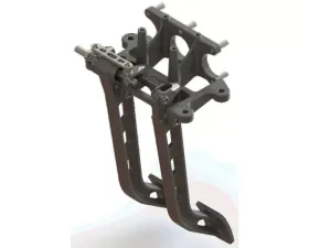 AFCO Aluminum Brake Pedal Reverse Swing Mt. 6.25: 1 Ratio
