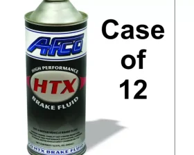 AFCO Brake Fluid Ultra HTX Case Of 12 - 16.9 Oz. Steel Cans