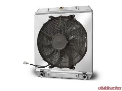 AFCO Racing Aluminum Radiator with Fan Shroud Dragster/Roadster Double Pass 3/4 FNPT Inlet 3/4 FNPT Outlet 80108N AFCO Racing Aluminum Radiator with Fan Shroud Dragster/Roadster Double Pass 3/4 FNPT Inlet 3/4 FNPT Outlet 80108N