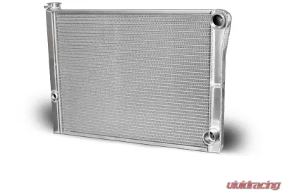 AFCO Double Pass Radiator 27.5 X 19 X 1.50 Core Universal 20 AN Female Inlet with 1/2 bung - 80185NDP-U