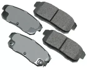 Akebono ProACT Ultra Premium Ceramic Disc Brake Pad Kit - Universal Fitment, OE-Validated