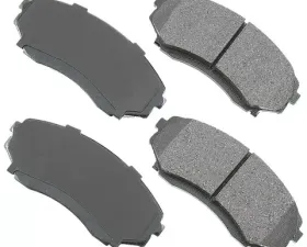 Akebono ProACT Ultra Premium Ceramic Disc Brake Pad Kit - Universal Fitment, OE-Validated