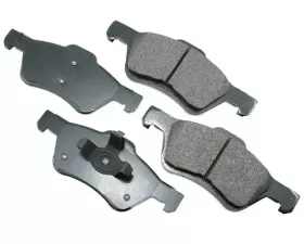 Akebono ProACT Ultra Premium Ceramic Disc Brake Pad Kit - Universal Fitment, OE-Validated
