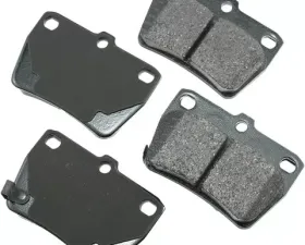 Akebono ProACT Ultra Premium Ceramic Disc Brake Pad Kit ACT1051 - Universal Fitment