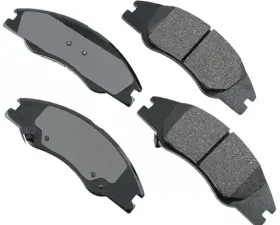 Akebono ProACT Ultra Premium Ceramic Disc Brake Pad Kit - Universal Fitment, OE-Validated