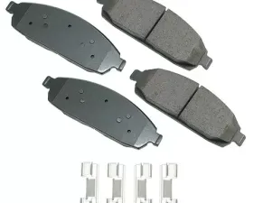 Akebono ProACT Ultra Premium Ceramic Disc Brake Pad Kit - Universal Fitment, ACT1080