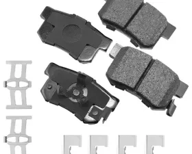 Akebono ProACT Ultra Premium Ceramic Disc Brake Pad Kit ACT1086A - Universal Fitment